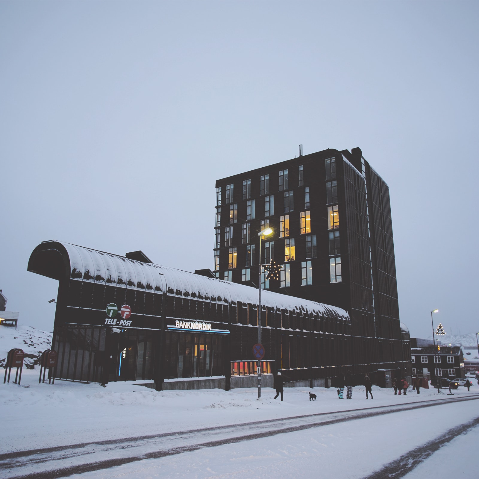 Billede af filialen i Nuuk.